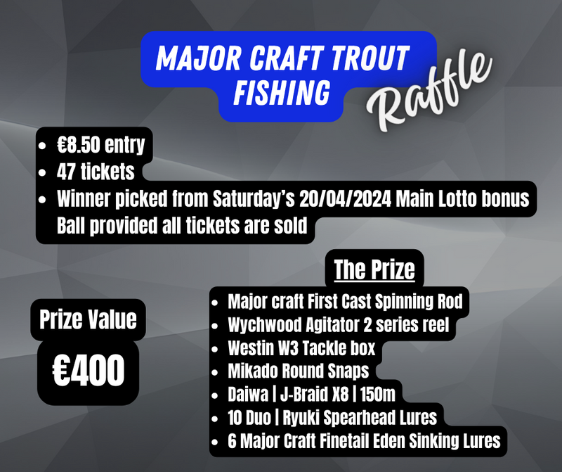 Load image into Gallery viewer, #19 Raffle: Major Craft Trout Fishing Raffle
