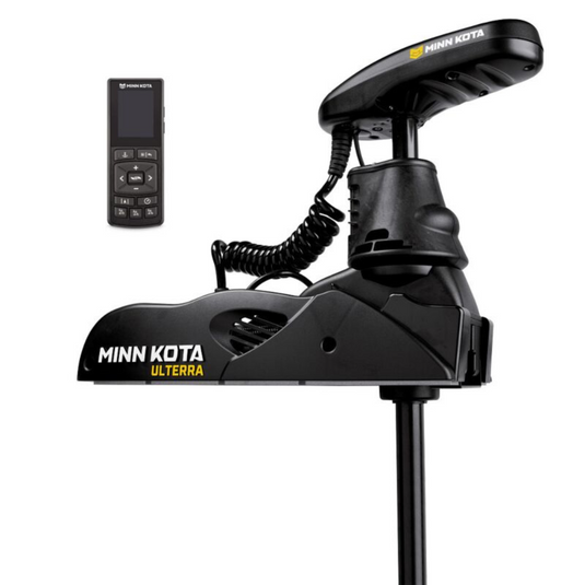 Minn Kota | Ulterra 112 lb. Thrust, 60" Shaft | Dual Spectrum CHIRP Sonar | Wireless Remote