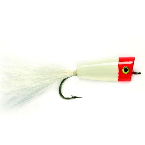 Wildhunter.ie - Fulling Mill | Skipping Bug White Red -  Pike Flies 