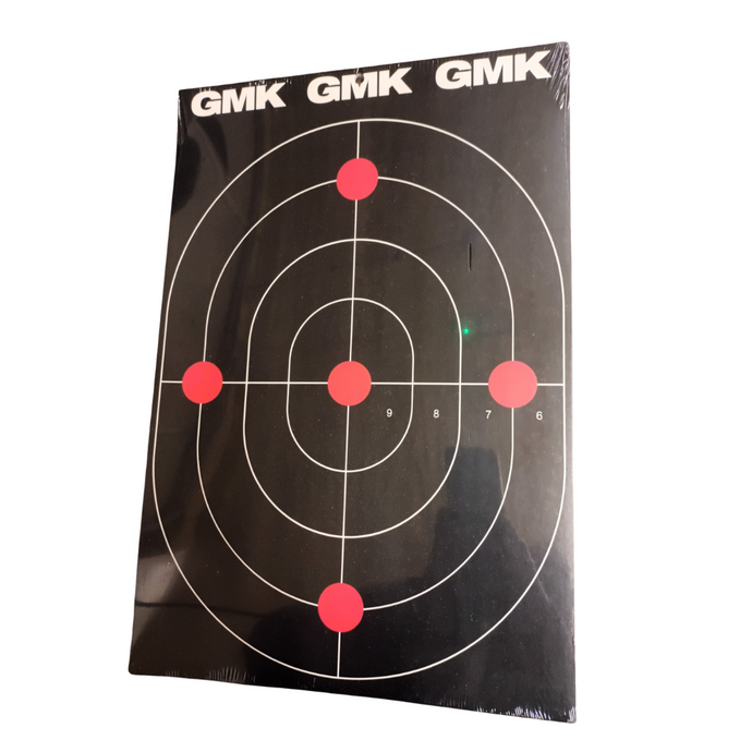 GMK | Splatter Targets Oval White Reactive | 10 Pack
