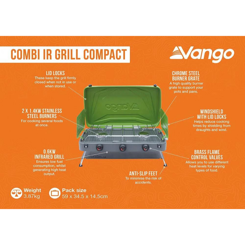Load image into Gallery viewer, Vango | Combi IR Grill Compact

