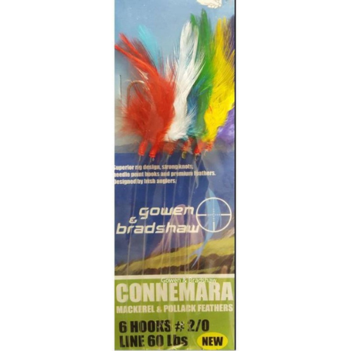 Wildhunter.ie - Gowen & Bradshaw | Connemara Mackerel Feather | Colour | 3hk | 