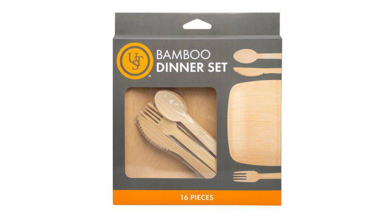 Load image into Gallery viewer, Wildhunter.ie - UST | Bamboo Dinner Set -  Camping Utensils 
