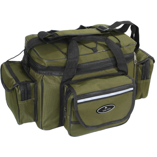 Mikado | Big Fishing Bag | 52x29x27cm | Green