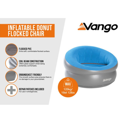 Wildhunter.ie - Vango | Inflatable Donut Flocked Chair -  Chairs 