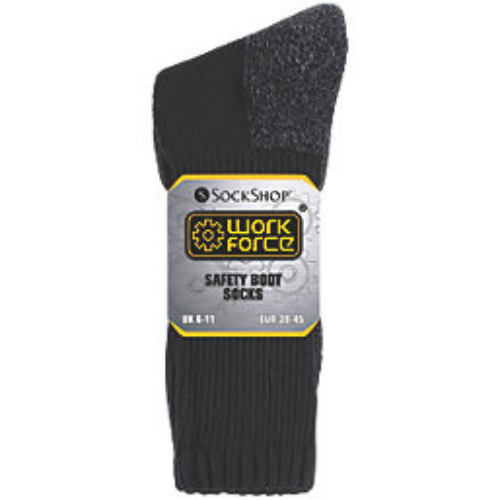 Wildhunter.ie - Sockshop | Heavy Duty Safety Boot Socks | Size 6-11 | 3 Pairs -  Socks 