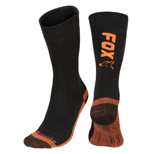 Wildhunter.ie - Fox | Thermolite Long Socks | Black/Orange -  Socks 