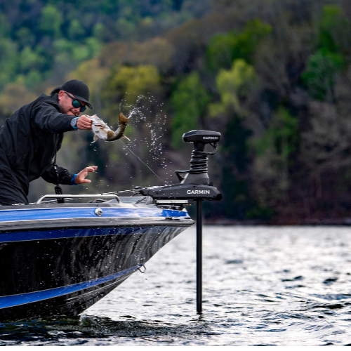 Load image into Gallery viewer, Wildhunter.ie - Force® | Kraken Trolling motor | Black 75&quot; Trolling Motor with GT56UHD-TR Transducer -  Electric Engines 
