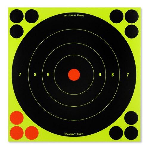 Wildhunter.ie - Birchwood Casey | Shoot-N-C Targets 8" Round Bull's Eye -  Targets 