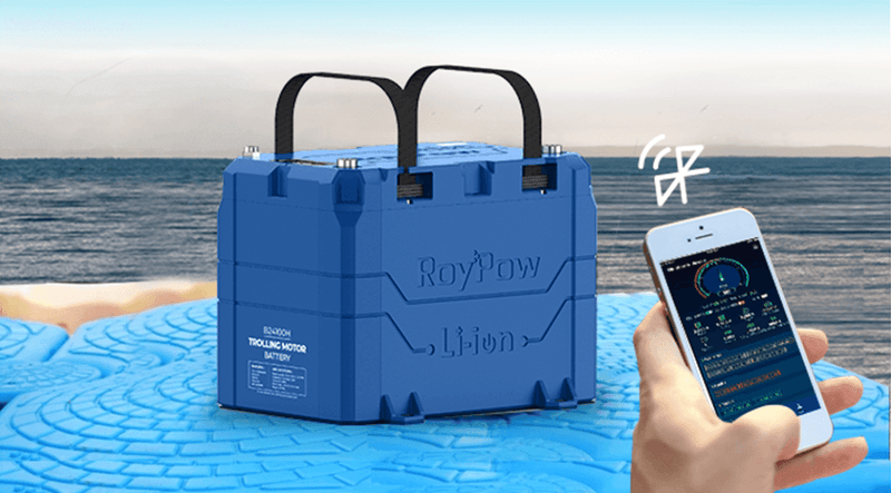 Load image into Gallery viewer, RoyPow | 12V 100 amphr LiFePO4 Battery Ideal For Trolling Motors
