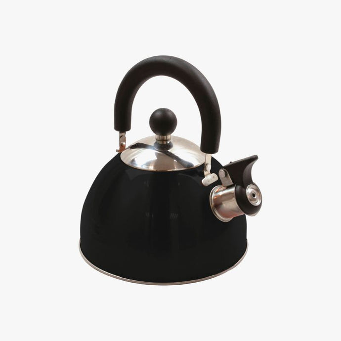 Wildhunter.ie - Highlander | Deluxe Whistling Camping Kettle | Black | 2L -  Camping Accessories 