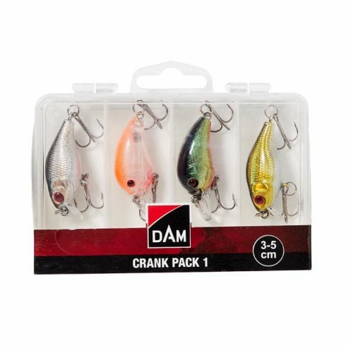 Wildhunter.ie - Dam | Crank Pack Inc. Box | 3-5cm -  Predator Lures 