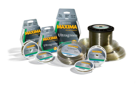 Wildhunter.ie - Maxima | Fly Monofilament Leader | Ultragreen | 50m -  Fly Fishing Leaders & Tippets 