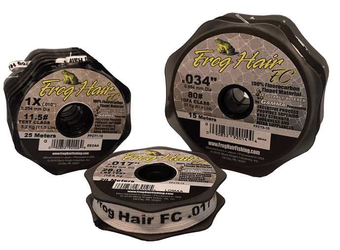 Wildhunter.ie - Frog Hair | Fluorocarbon Tippet Material |  25m -  Fly Fishing Leaders & Tippets 