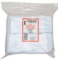 Wildhunter.ie - Pro-Shot | 3" Square 500 Count Patches | 12-16 Gauge -  Gun Cleaning Kits 